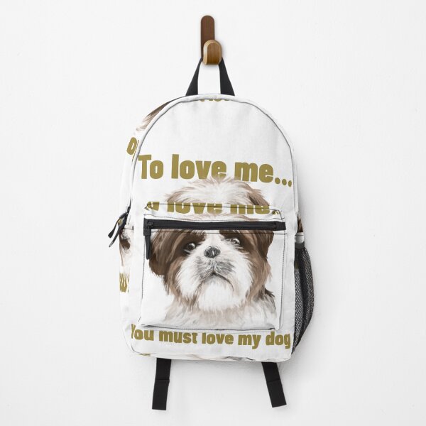 Item preview, Love Me Love My Lhasa Apso Dog Digital Art designed and sold by 67prints.