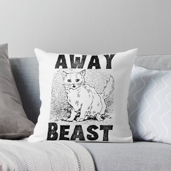 Item preview, Thackery Binx Hocus Pocus, Away Beast, Black Cat Halloween Print Illustration designed and sold by hambydesign.