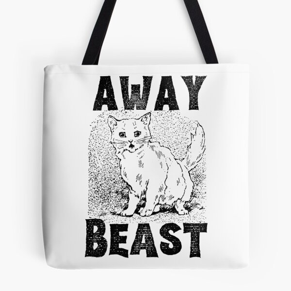 Item preview, Thackery Binx Hocus Pocus, Away Beast, Black Cat Halloween Print Illustration designed and sold by hambydesign.