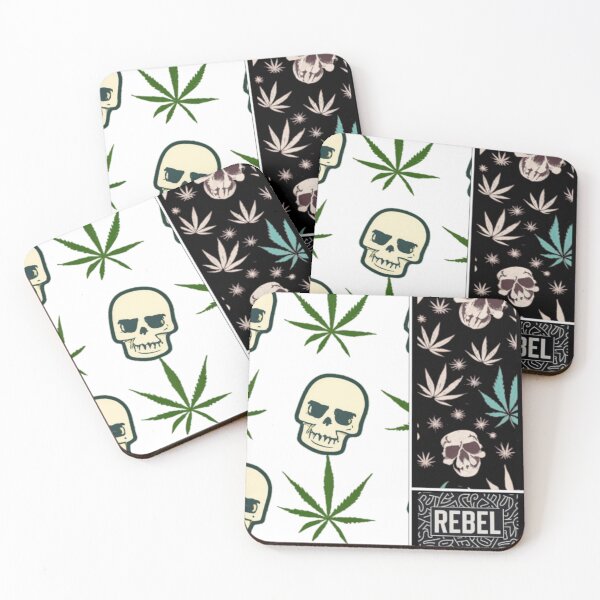 Item preview, Rebel Stoner Popart Pothead Potleaf designed and sold by ShopSunday.