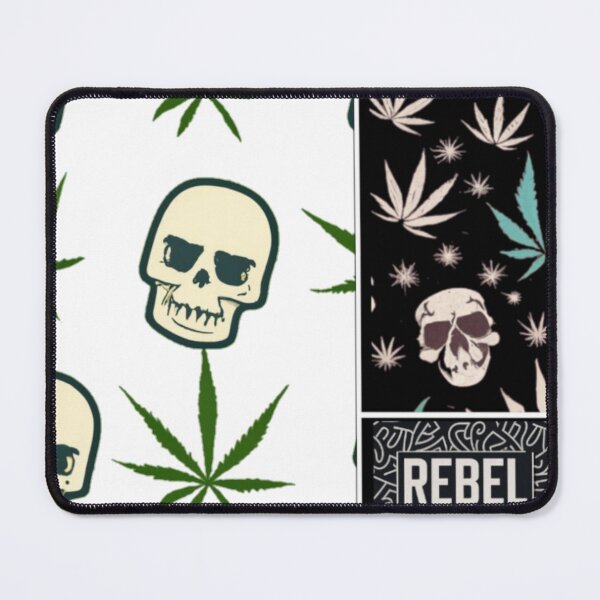 Item preview, Rebel Stoner Popart Pothead Potleaf designed and sold by ShopSunday.