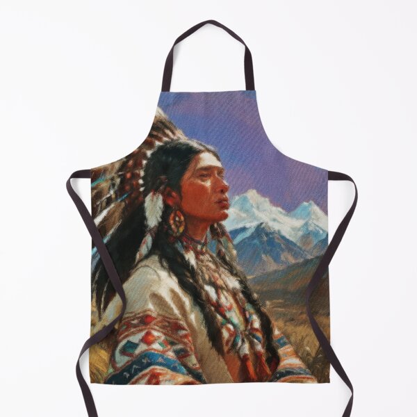 Item preview, Native American Indigenous Princess designed and sold by AUTHENTIC AMERICANA ARTS.