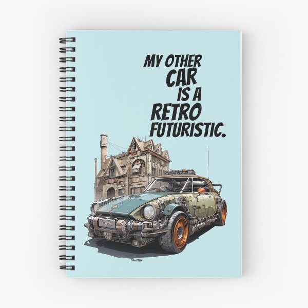 Item preview, 03 The Future of the Past: Art, Retrofuturistic Car Watercolors designed and sold by Ignacio Junquera.