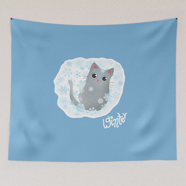 Item preview, Four Seasons of Paws: Winter Whiskerland designed and sold by ElliePaladin.