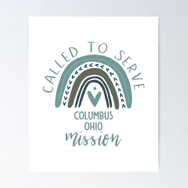 Artikelvorschau, Zum Dienst berufen – Columbus Ohio – Boho Rainbow Missionary Gift entworfen und verkauft von brizodesign.