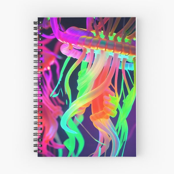 Item preview, Neon jellyfish 3 designed and sold by Visions-ai.