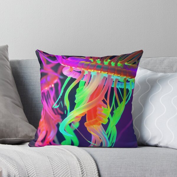 Item preview, Neon jellyfish 3 designed and sold by Visions-ai.