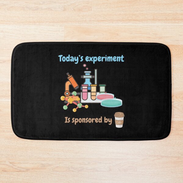 Item preview, Today's experiment is sponsored by coffee, biologist coffee lovers designed and sold by NoetherSym.