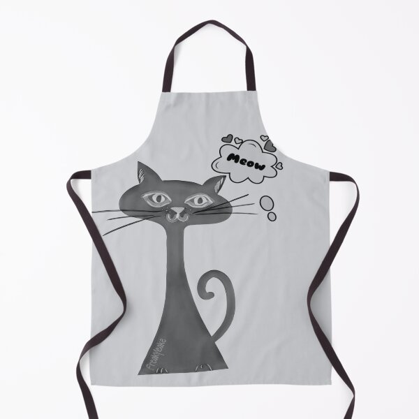 Item preview, THE CAT WITH THE LONG NECK designed and sold by inarausch2023.