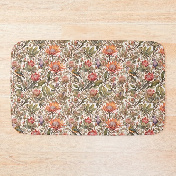 Item preview, Protea Pattern with Birds designed and sold by Silke Kapfer.