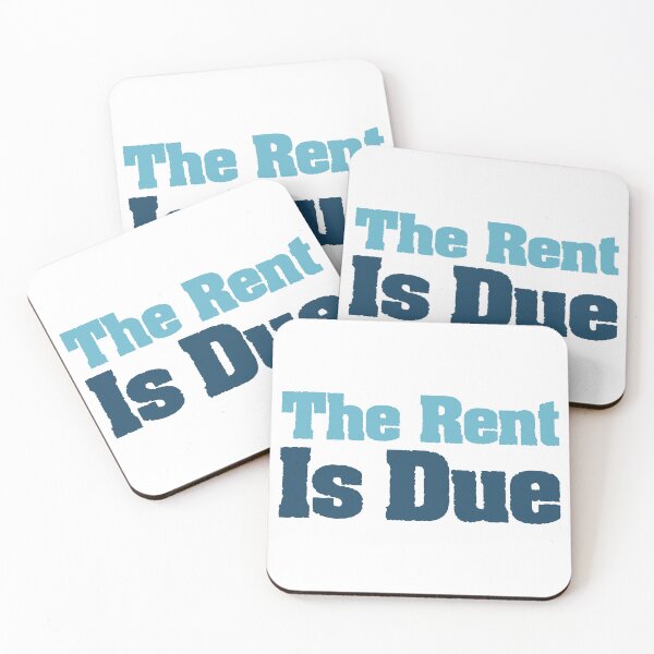 Item preview, Funny Landlords Design The Rent Is Due designed and sold by Stick-Artistry.