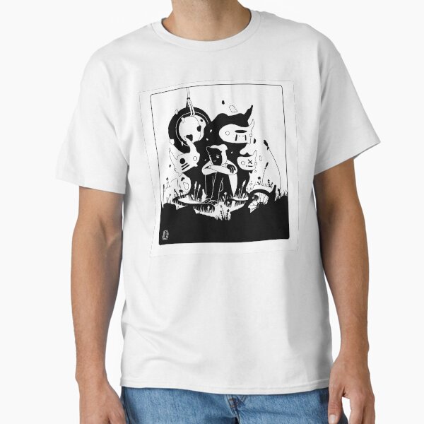 Sitting With My Friends Classic T-Shirt