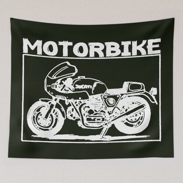 Item preview, White draft of Motorbike - Italian Racing Motorcycle designed and sold by BigCreation.