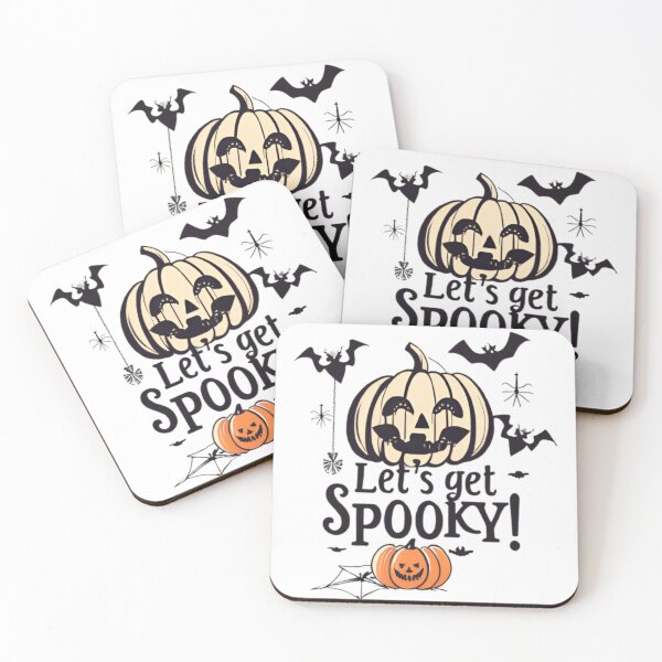 Item preview, Let's Get Spooky! Grinning Halloween Pumpkin designed and sold by JBfusion.