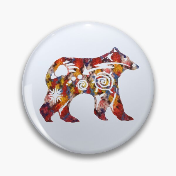 Item preview, Native American Polar Bear Symbol designed and sold by AUTHENTIC AMERICANA ARTS.