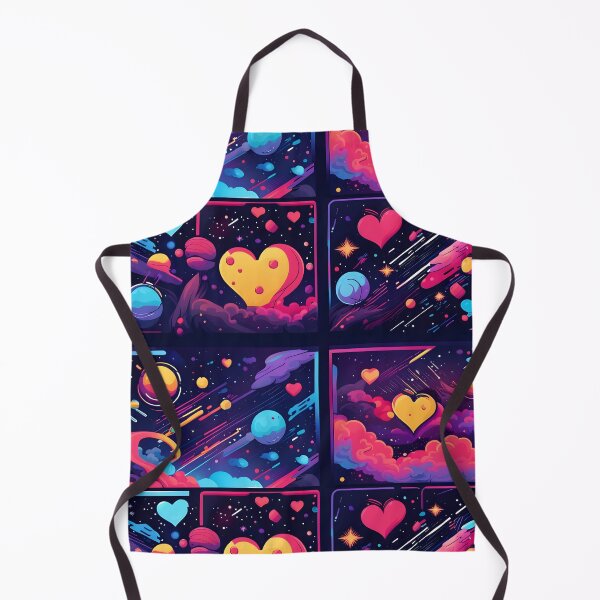 Item preview, Space and hearts designed and sold by Visions-ai.