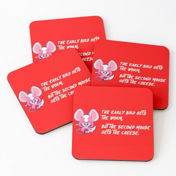Item preview, The early bird gets the worm, but the second mouse gets the cheese designed and sold by teecraftstudios.