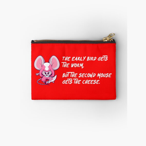 Item preview, The early bird gets the worm, but the second mouse gets the cheese designed and sold by teecraftstudios.