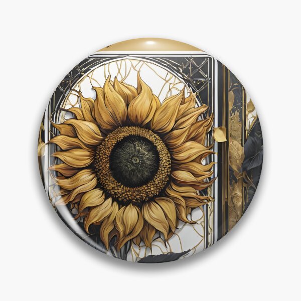 Item preview, Radiant Flowers: Intricate botanic in Metallic Masterpiece designed and sold by Noorkin.