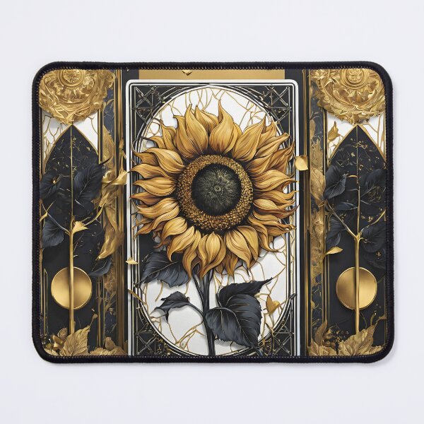 Item preview, Radiant Flowers: Intricate botanic in Metallic Masterpiece designed and sold by Noorkin.