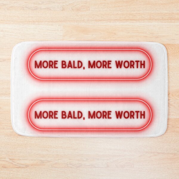 Item preview, More Bald More Worth 01 designed and sold by thomber.