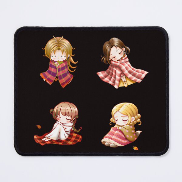 Item preview, Sleepy Autumn Girl Pack designed and sold by Pattern-Way.
