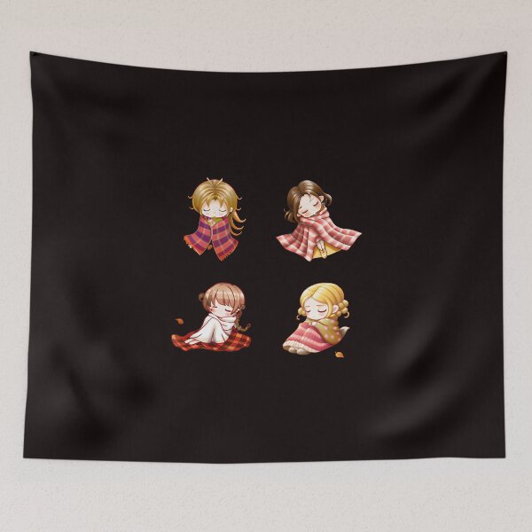Item preview, Sleepy Autumn Girl Pack designed and sold by Pattern-Way.