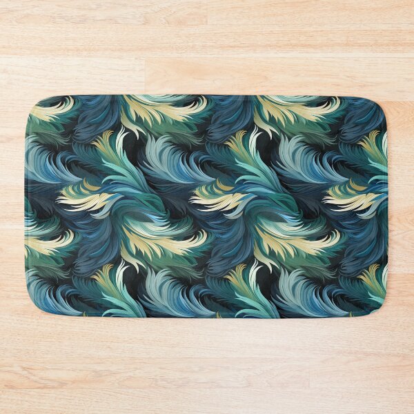 Item preview, Colorful feather pattern: watercolor magic designed and sold by DoubleTea.