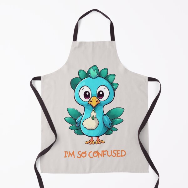 Item preview, Confused Baby Peacock designed and sold by DesignDrifts.