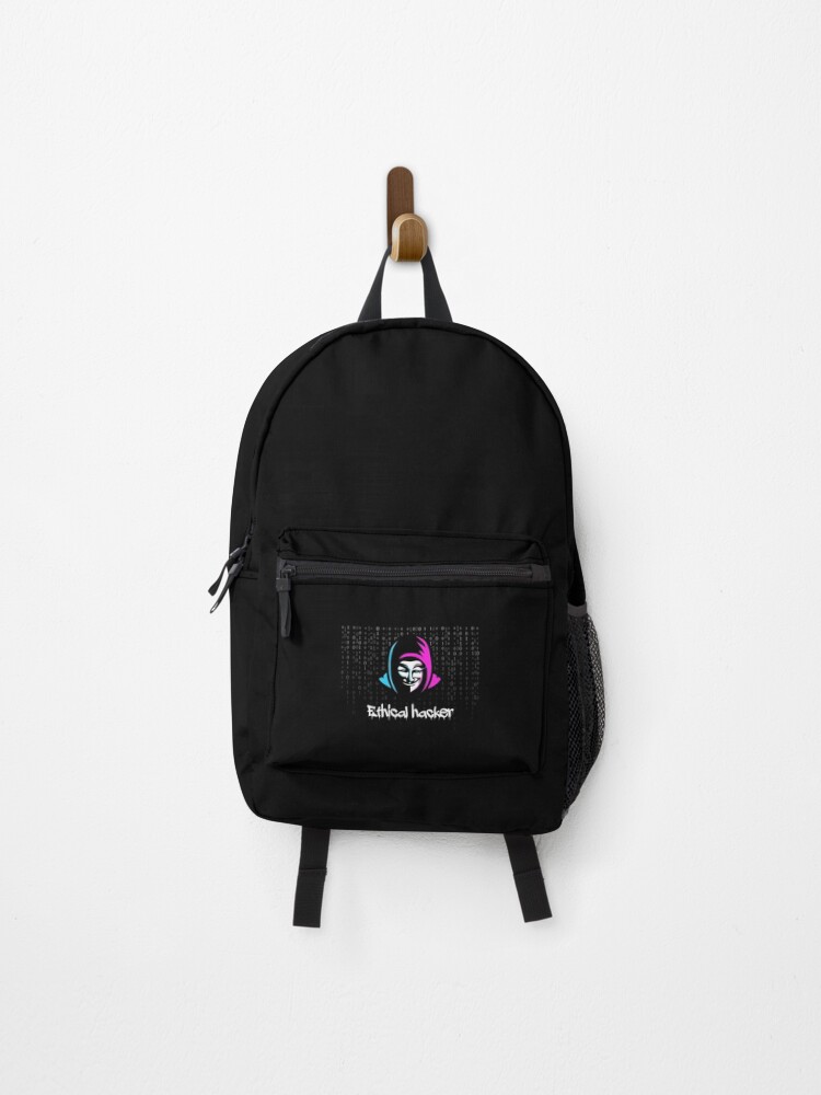 Thumbnail 1 of 3, Backpack, Ethical Hacker Computer Hacking Cybersecurity Coding Hacker designed and sold by GuGus1337.