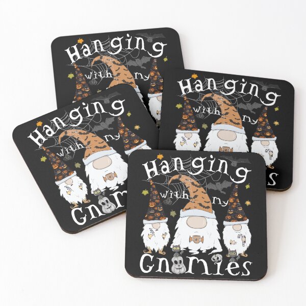 Item preview, Hanging With My Gnomies Funny Pumpkin Coffee Lover Halloween designed and sold by r-silver.