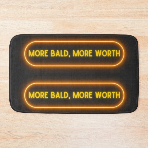Item preview, More Bald More Worth 02 designed and sold by thomber.