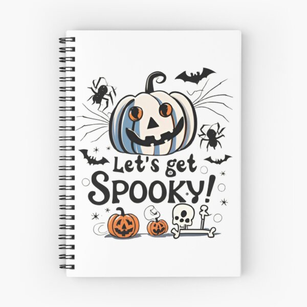 Item preview, Let's Get Spooky! Halloween Pumpkin Spider designed and sold by JBfusion.