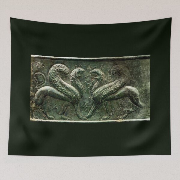 Item preview, Greek Confronted Griffins designed and sold by Weston  Westmoreland.