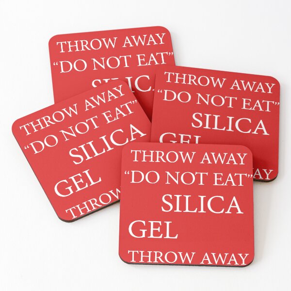 Item preview, Silica Gel Do not eat throw away little packet thing designed and sold by GreenGuyTees.