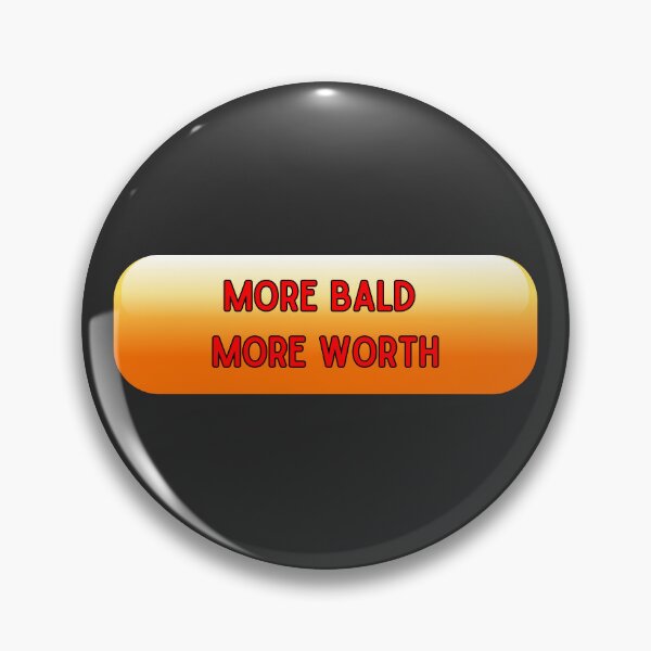 Item preview, More Bald More Worth 03 designed and sold by thomber.