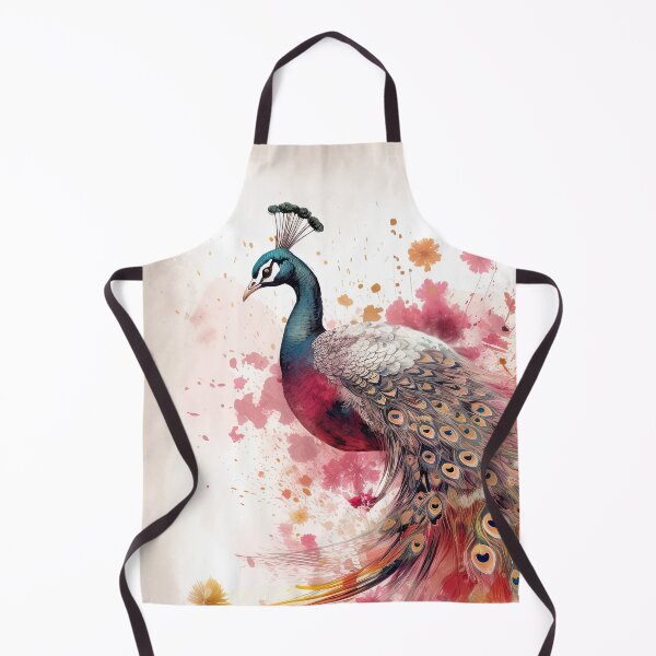 Item preview, Carolina-water painted peacock designed and sold by Marion Hill.