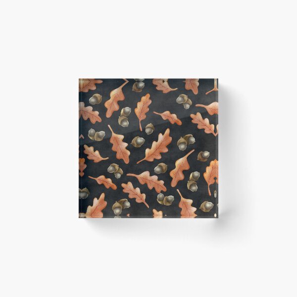 Item preview, Autumn Pattern 'Acorn' designed and sold by Kalaidas-Art.