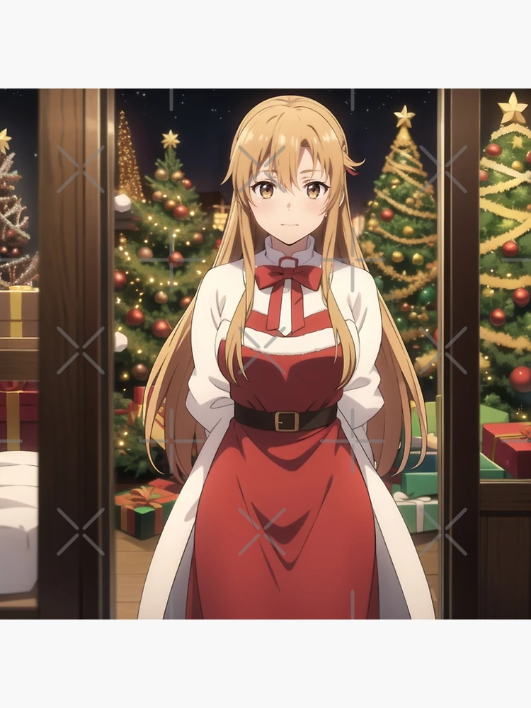 Christmas Waifus- Asuna | Poster