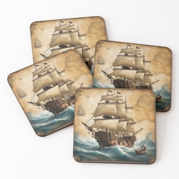 Item preview, Pirate Map Expedition designed and sold by Sadia  Jannat.