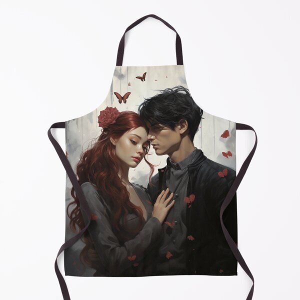 Item preview, Cybernetic Serenade: A Red and Black Pixel Love Tale designed and sold by oanaunciuleanu.