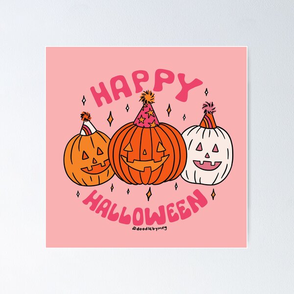 Item preview, Happy Halloween Party designed and sold by doodlebymeg.