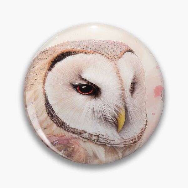 Item preview, Carolina_water painted owl designed and sold by Marion Hill.