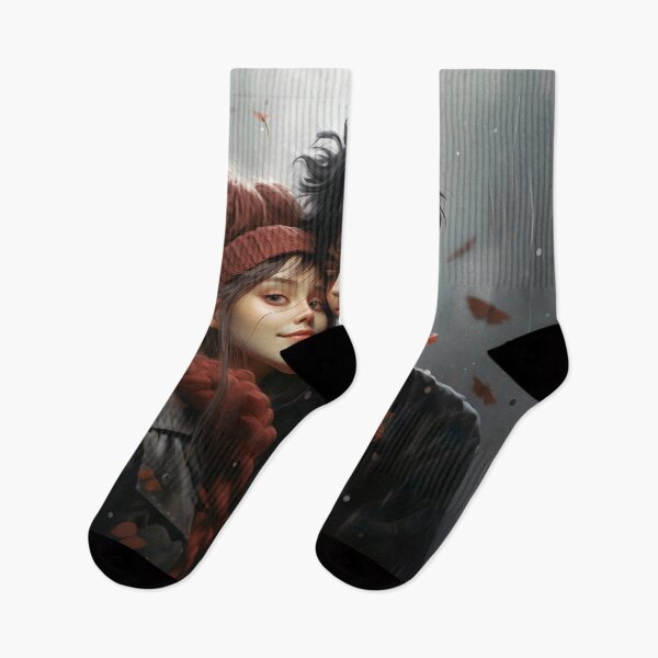 Item preview, Cybernetic Serenade: A Red and Black Pixel Love Tale designed and sold by oanaunciuleanu.