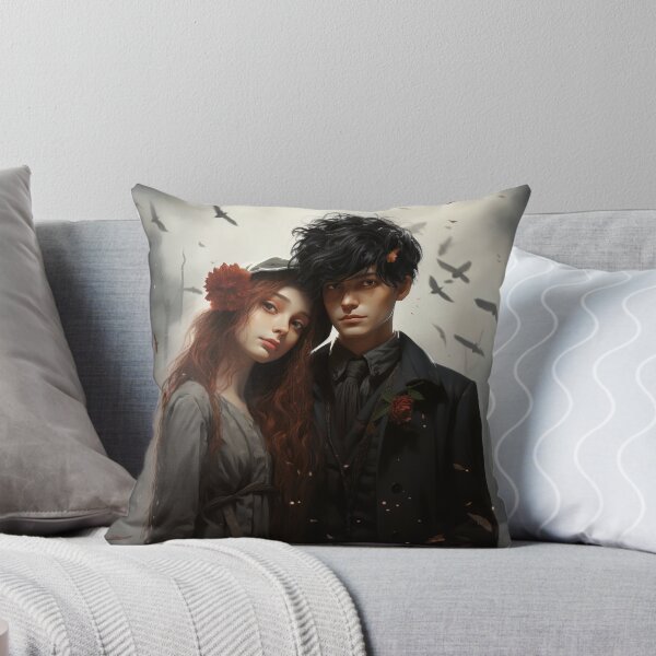 Item preview, Cybernetic Serenade: A Red and Black Pixel Love Tale designed and sold by oanaunciuleanu.