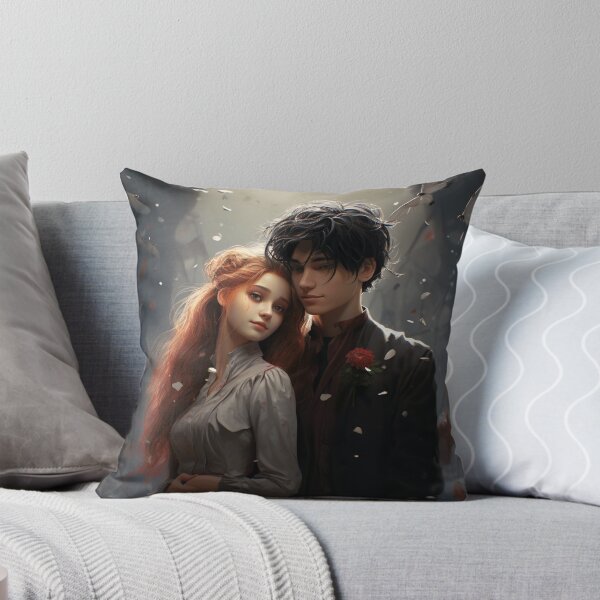 Item preview, Cybernetic Serenade: A Red and Black Pixel Love Tale designed and sold by oanaunciuleanu.
