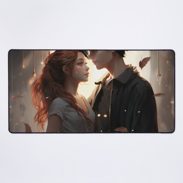 Item preview, Cybernetic Serenade: A Red and Black Pixel Love Tale designed and sold by oanaunciuleanu.