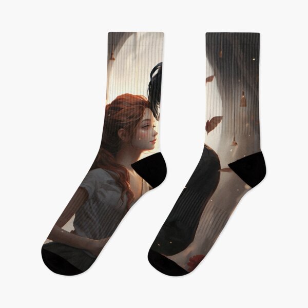 Item preview, Cybernetic Serenade: A Red and Black Pixel Love Tale designed and sold by oanaunciuleanu.