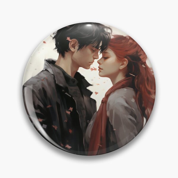 Item preview, Cybernetic Serenade: A Red and Black Pixel Love Tale designed and sold by oanaunciuleanu.