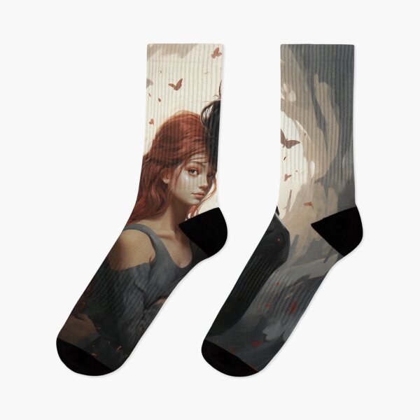 Item preview, Cybernetic Serenade: A Red and Black Pixel Love Tale designed and sold by oanaunciuleanu.